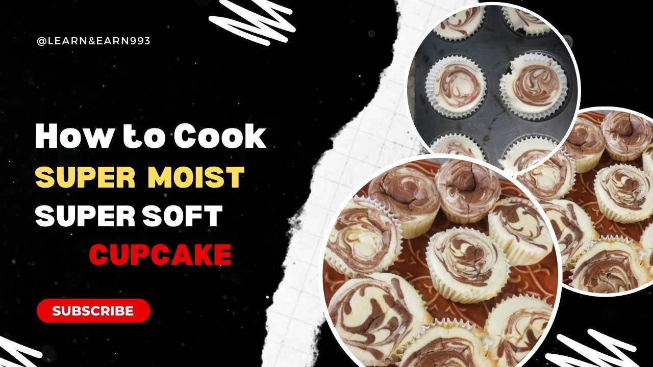 SUPER MOIST AND SUPER SOFT CUPCAKE/CUPCAKE TUTORIAL