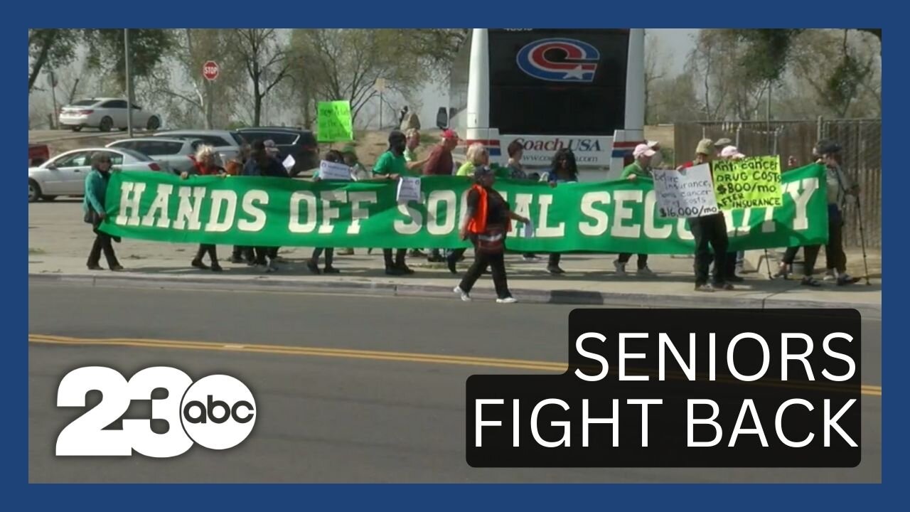 Retirees, disability advocates protest cuts to Social Security