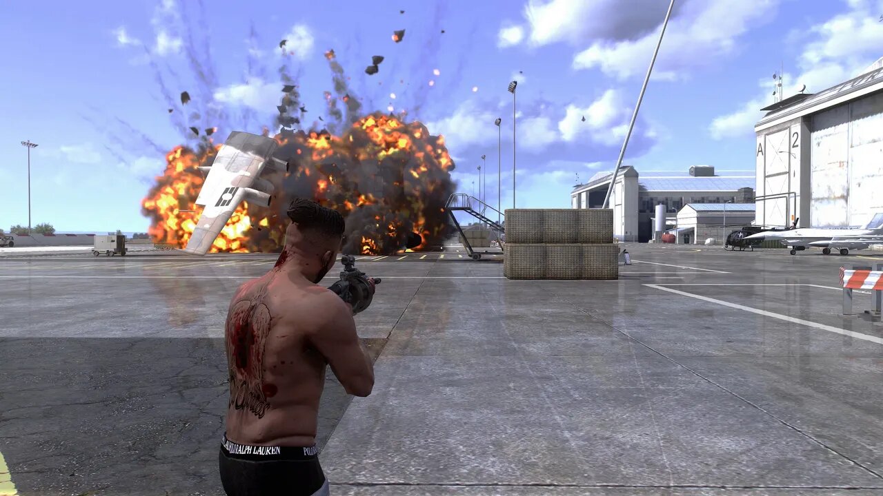 GTA 5 Realistic Graphics Mod Epic Explosions XX RTX 3080 4K