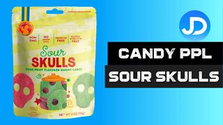 Candy People Sour Skulls review || Winners Candy review