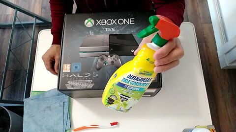 Limpeza Gamer 46 - Xbox One Halo 5 Guardians Edição Limitada - Vida de Gamer na Espanha