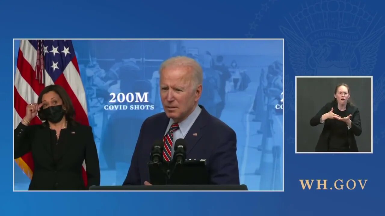 Joe Biden answering questions...kinda