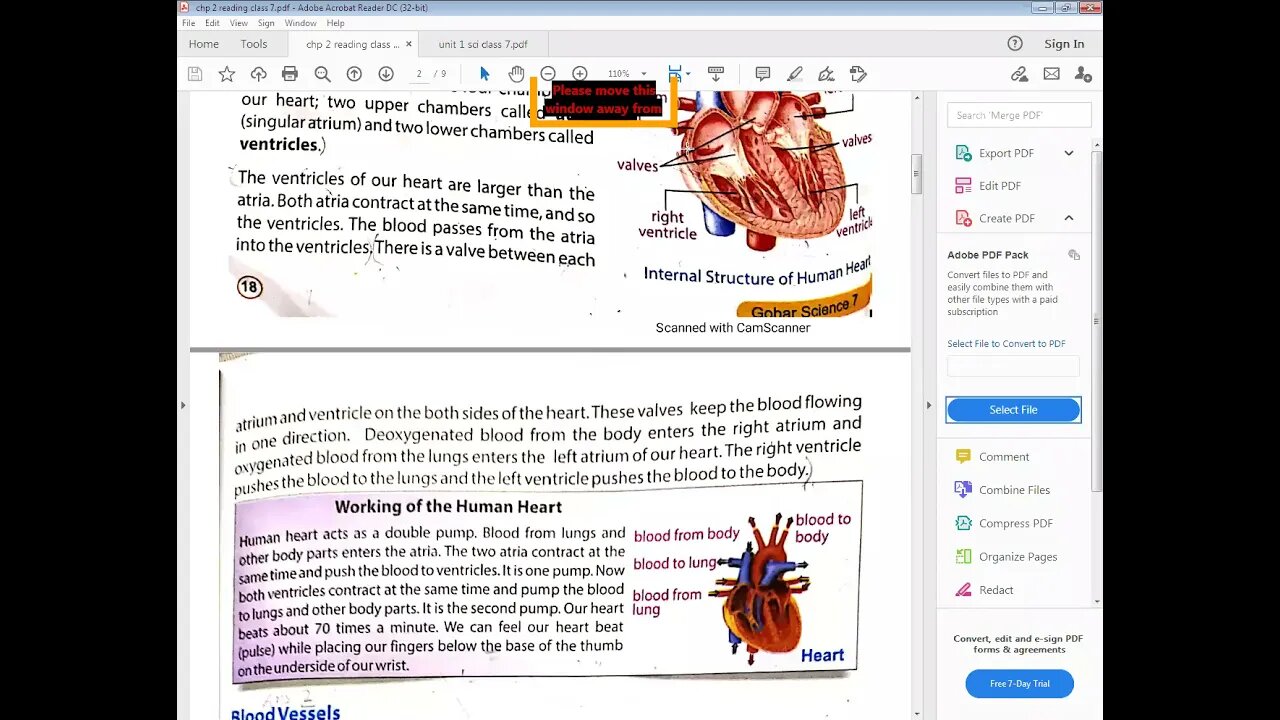 Science class 7 14 4 2021