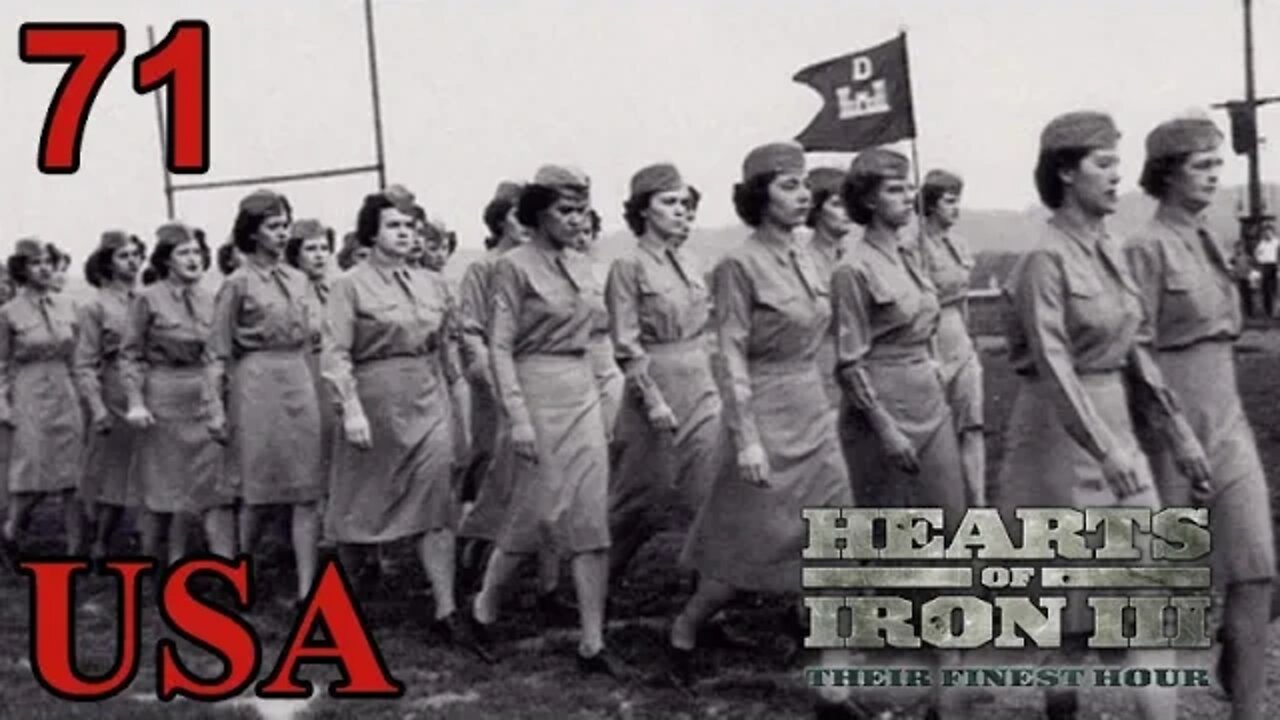 I Talk Women in the Military U.S.A. 71 - Black ICE 11.2 - Hearts of Iron 3 -