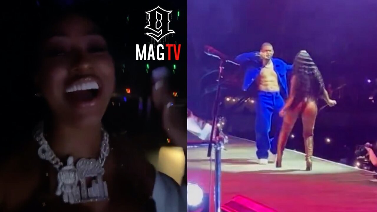 Yung Miami Attempts To Sing "Superstar" Backstage At Usher's Concert! 🗣