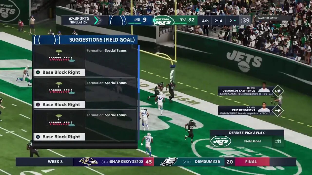 EXECUTIONER747's Live PS4 Broadcast GBL S4W8 vs Jets