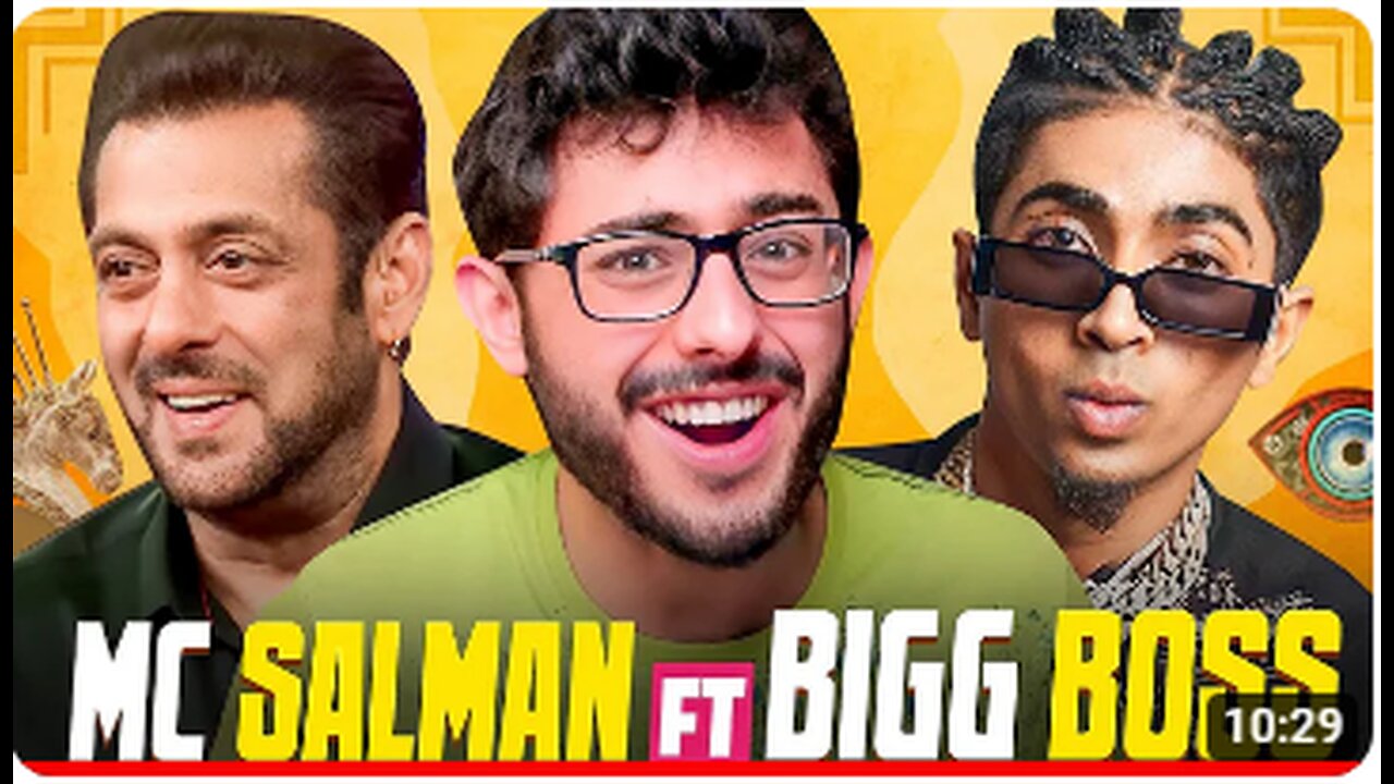 MC SALMAN FT BIGG BOSS - CARRYMINATI