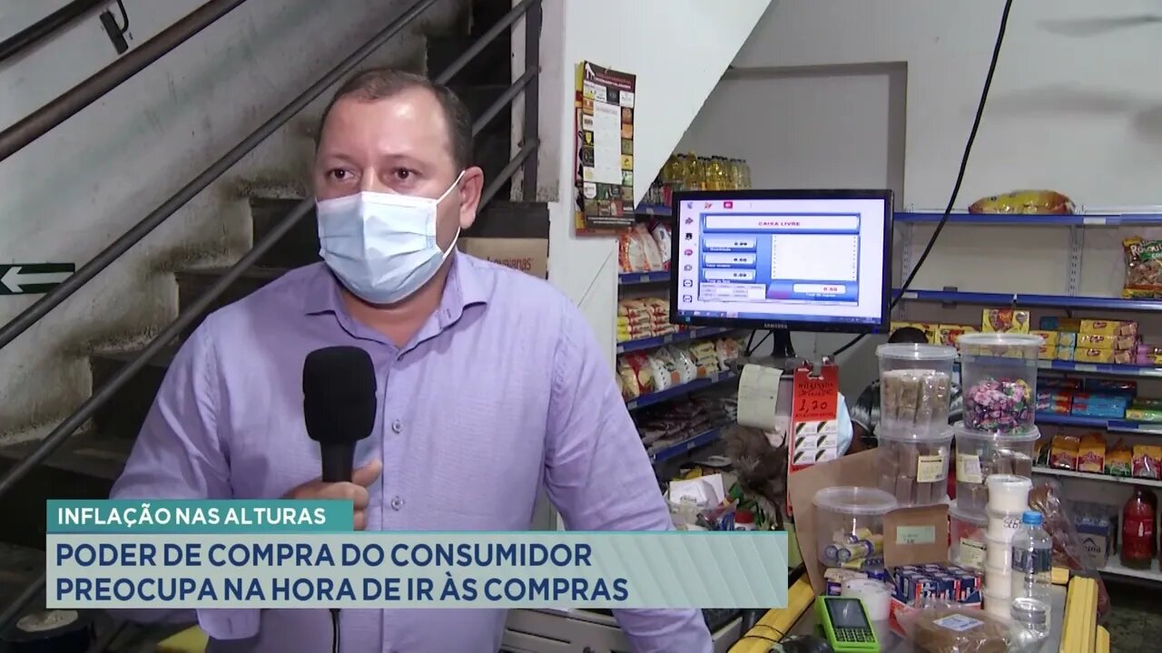 Inflação nas alturas: Poder de compra do consumidor preocupa na hora de ir às compras