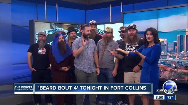 Facial hair is the name of the game in Fort Collins this weekend