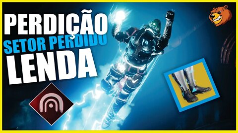 DESTINY 2 │ PERDIÇÃO SETOR PERDIDO LENDA EXOTICO DE PERNAS EUROPA