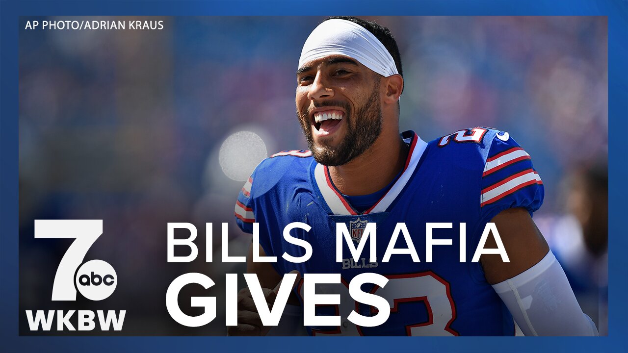 Bills Mafia is raising money for safety Micah Hyde's charity after his season-ending injury