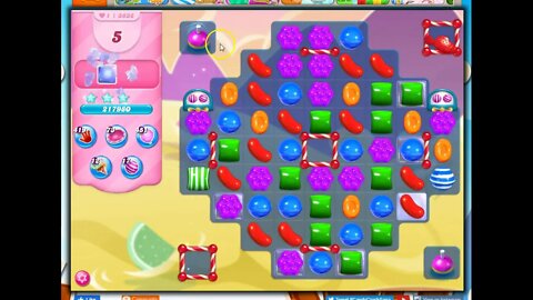 Candy Crush Level 3638 Talkthrough, 22 Moves 0 Boosters