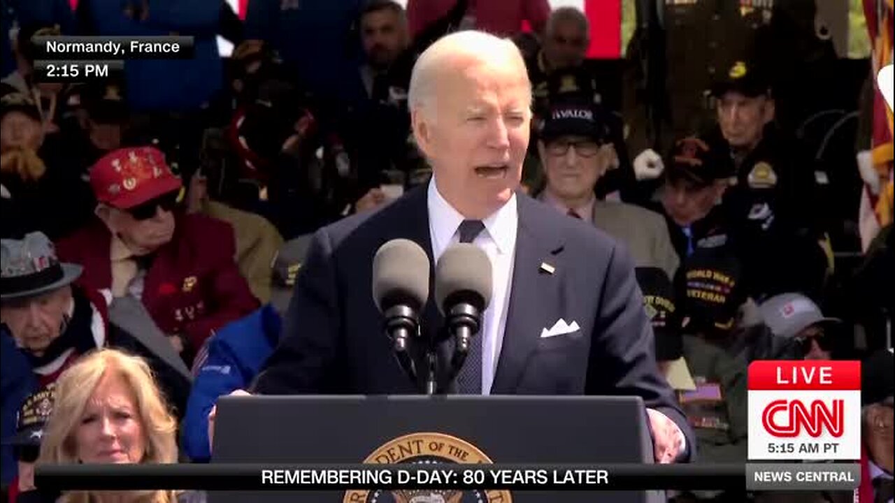 Biden: Democracy Is More at Risk Now than at Any Point Since WWII