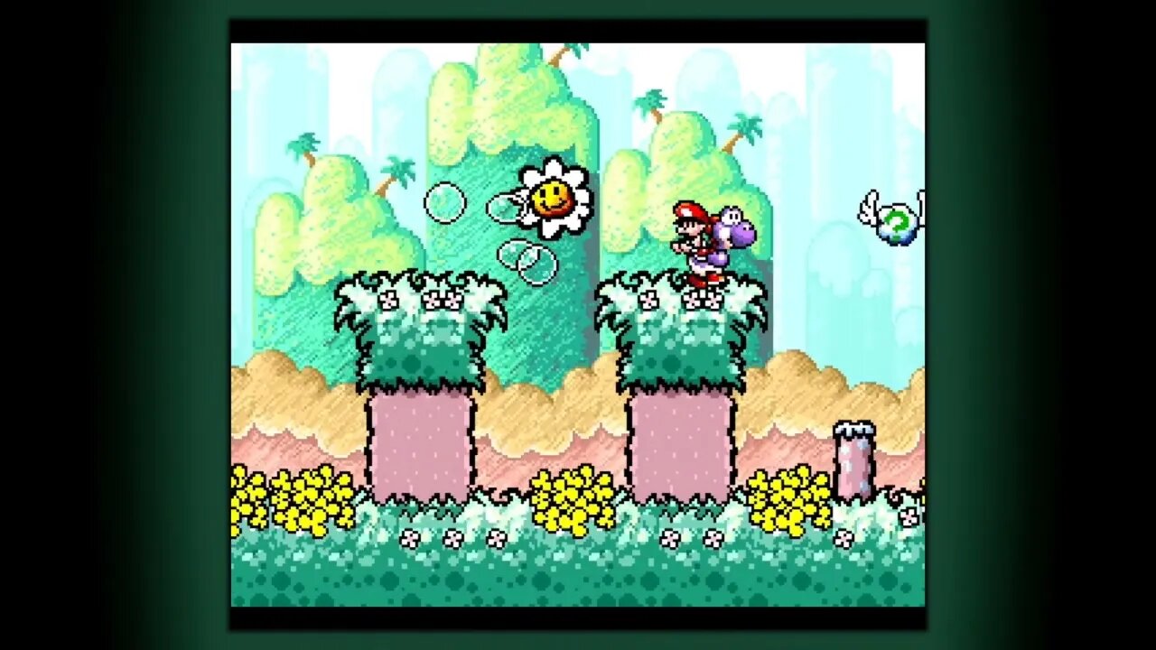 Plant Pushing - Mario World 2 Yoshi's Island - Playthrough #3