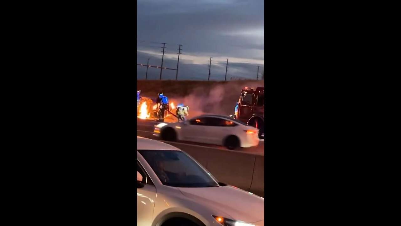 Vehicle Fire On Highway 410