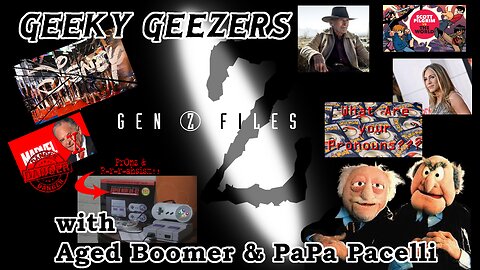 Geeky Geezers - X-Files remounted, Netflix Scott Pilgrim cast announced, Eastwood's final film