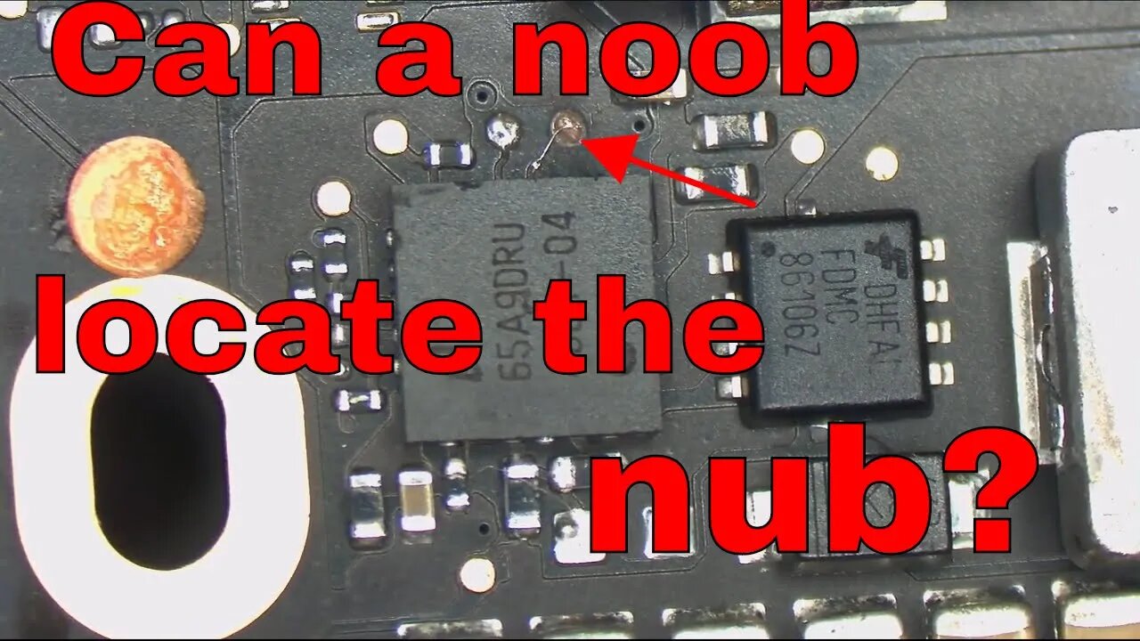 Finding the nub: how to fix Macbook logic boards when solder points corrode away.