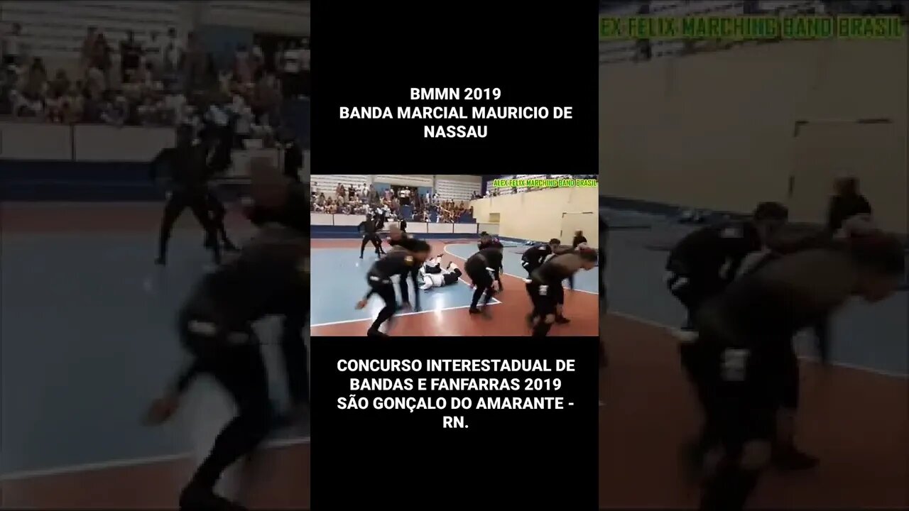 BMMN 2019 - BANDA MARCIAL MAURÍCIO DE NASSAU - #Shorts