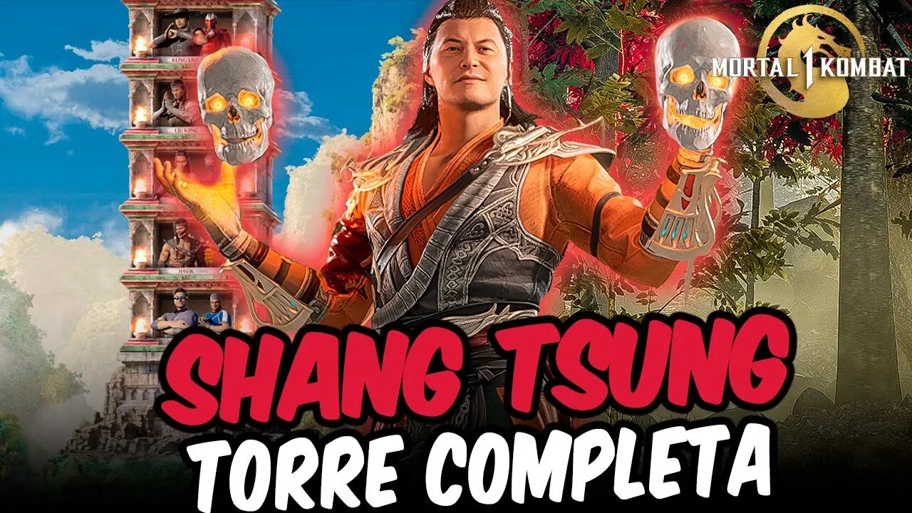 Mortal Kombat 1 (Xbox Series S) • Shang Tsung, O Feiticeiro das almas !! Torre klassica Gameplay