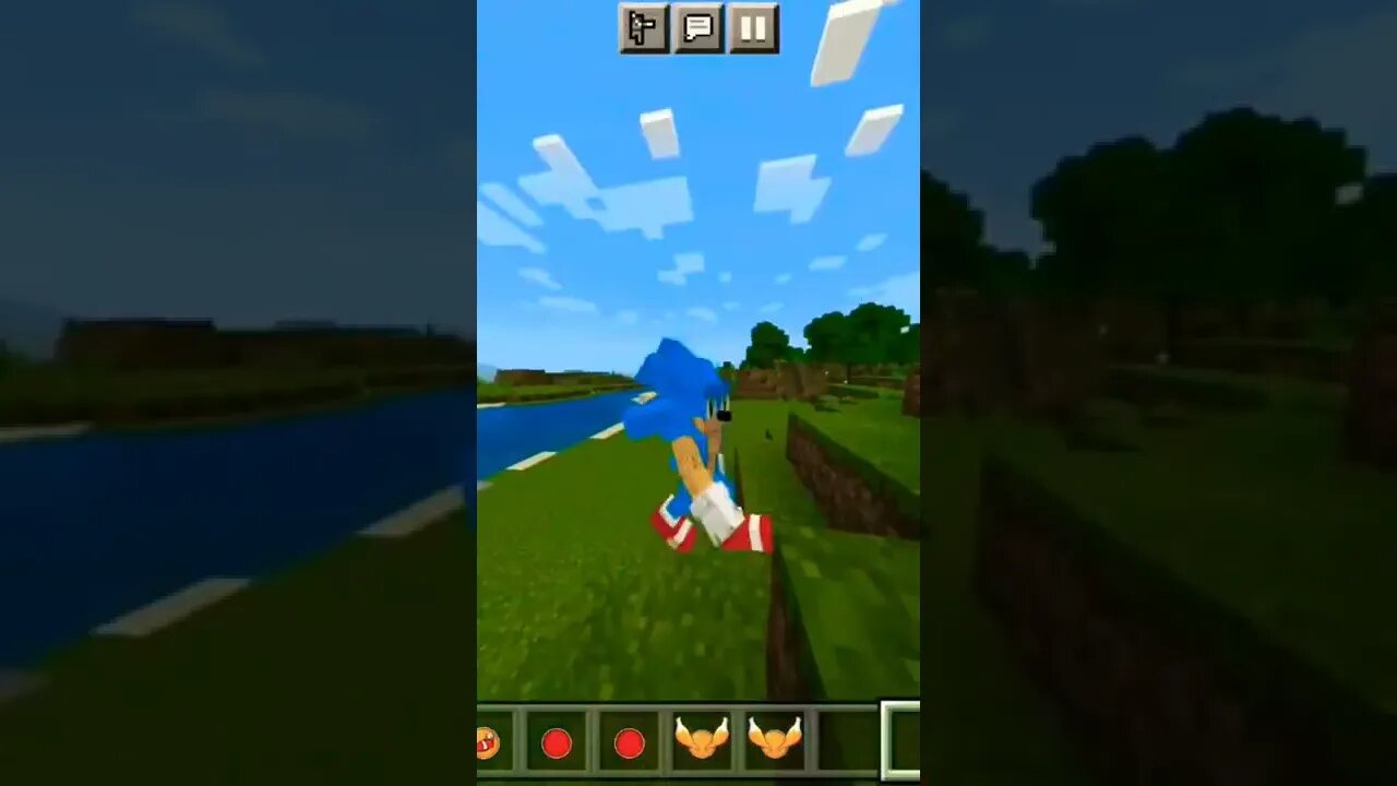 VIREI SONIC NO MINECRAFT 😱😱😱😱😱😱😱😱#sonic #sonic2 #like #fypシ #shorts #minecraftmemes #viral