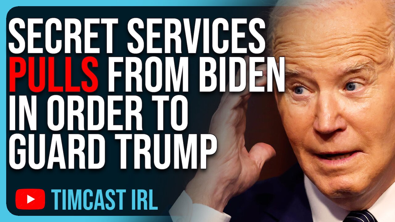 Secret Services PULLS From Biden In Order To Guard Trump, Conspiracy Theories ERUPT