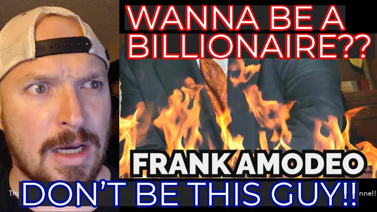 BLASTCAPBADGER LIVE! COUNT DANKULA - ABSOLUTE MAD LADS: FRANK AMODEO (Insane BILLIONAIRE)