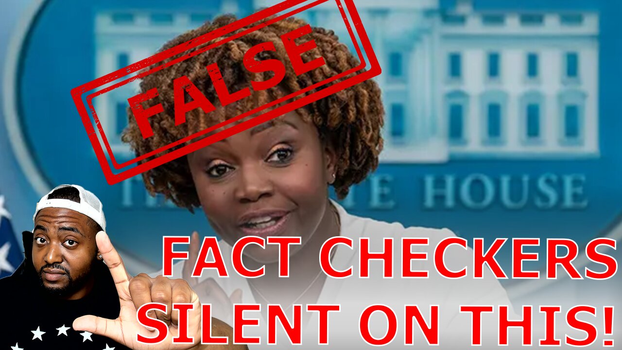 Liberal Fact Checkers SILENT As Karine Jean Pierre Gets RIPPED For BLATANT Lie About Border Crisis!