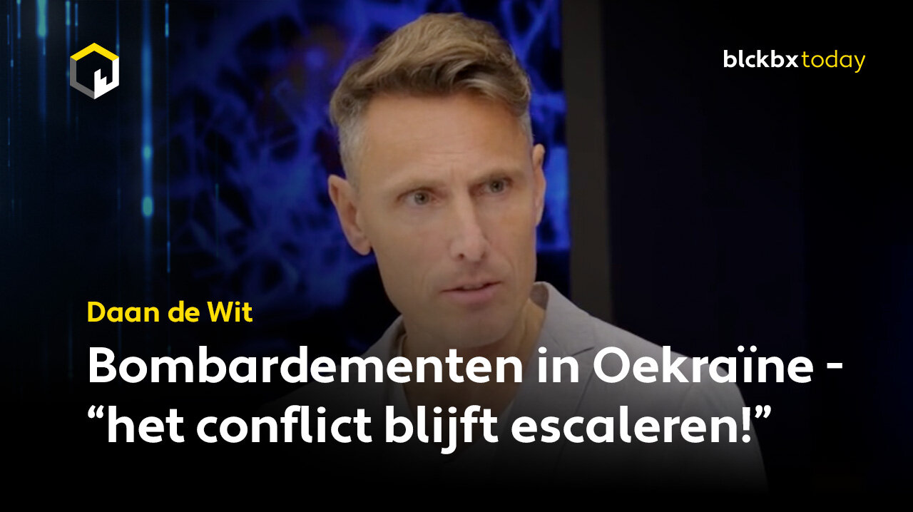 Daan de Wit over bombardementen in Oekraïne: “Het conflict blijft escaleren!”