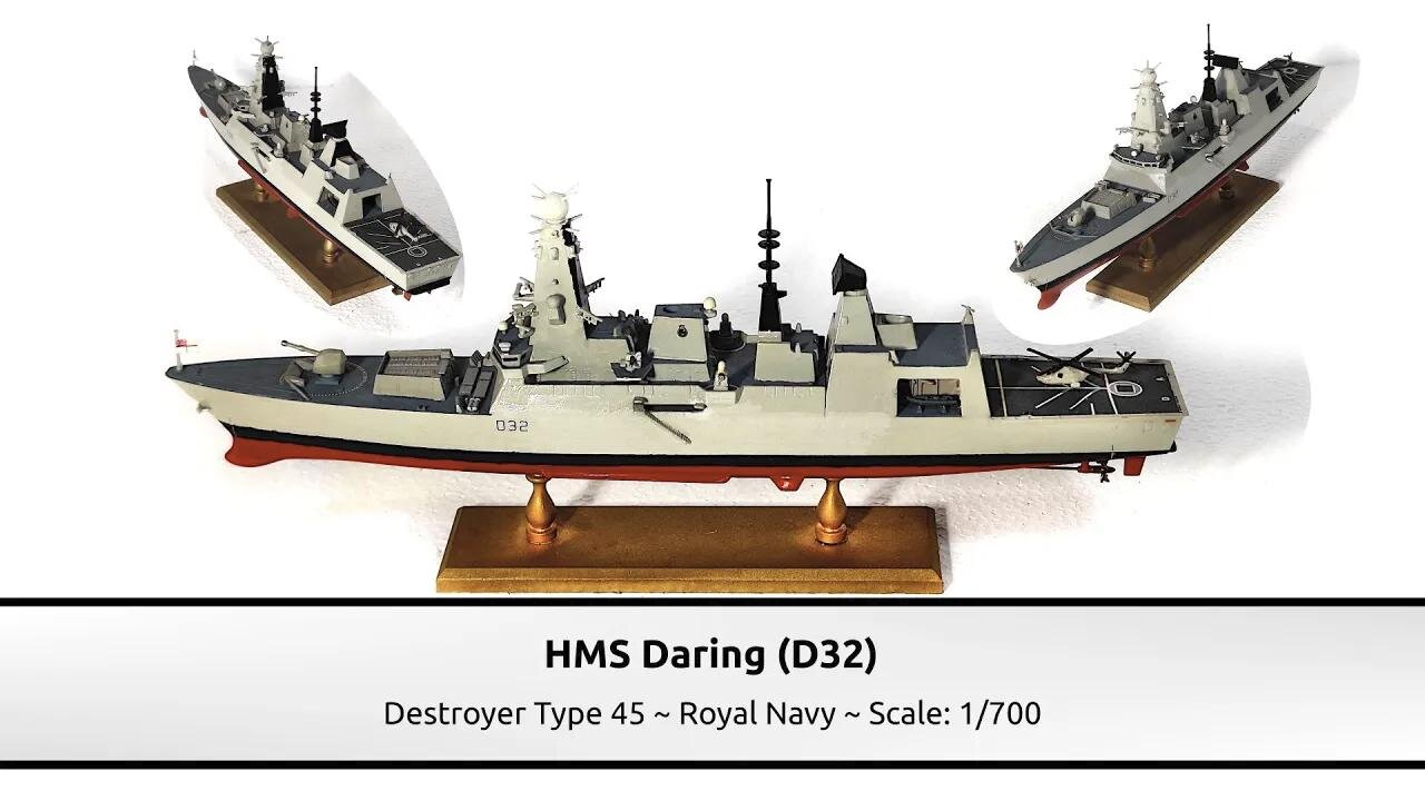 HMS Daring Type 45 Destroyer D32