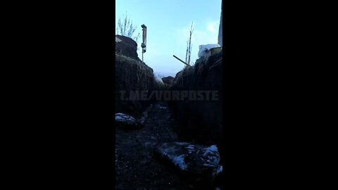 Ukrainian forces stuck in trenches getting shelled