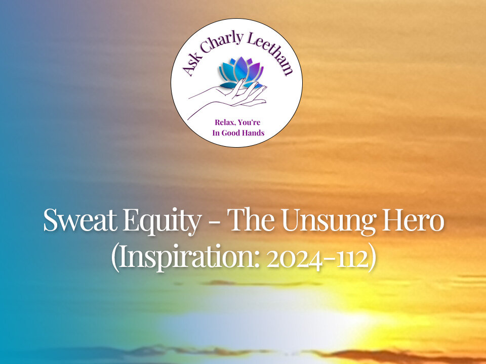 Sweat Equity - The Unsung Hero (2024/112)