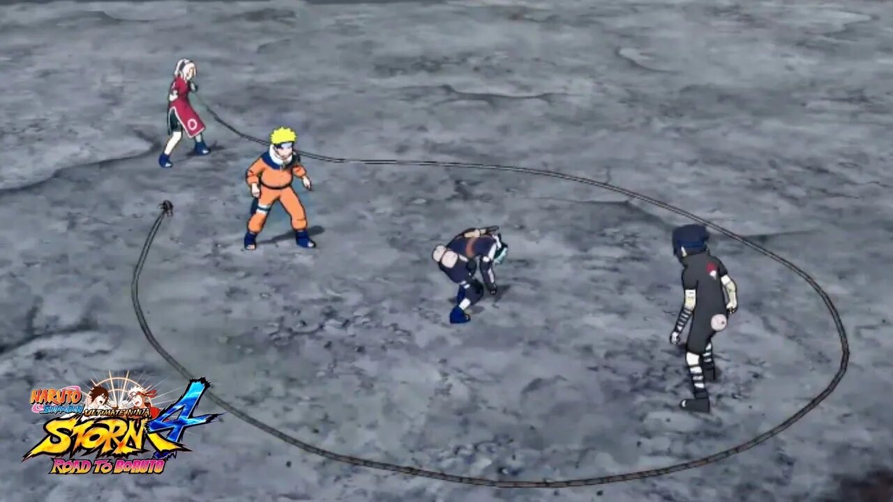 Obito, Kakashi e Rin (Time Minato) VS Naruto, Sasuke e Sakura (Time 7) - Ultimate Ninja Storm 4