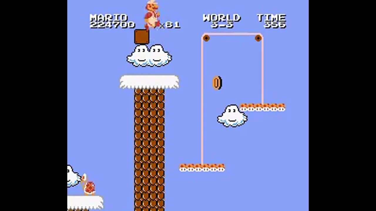 Trying out a ROM hack on Project Nested (1.4.2) w/ SNES9X - SMB2J by yy