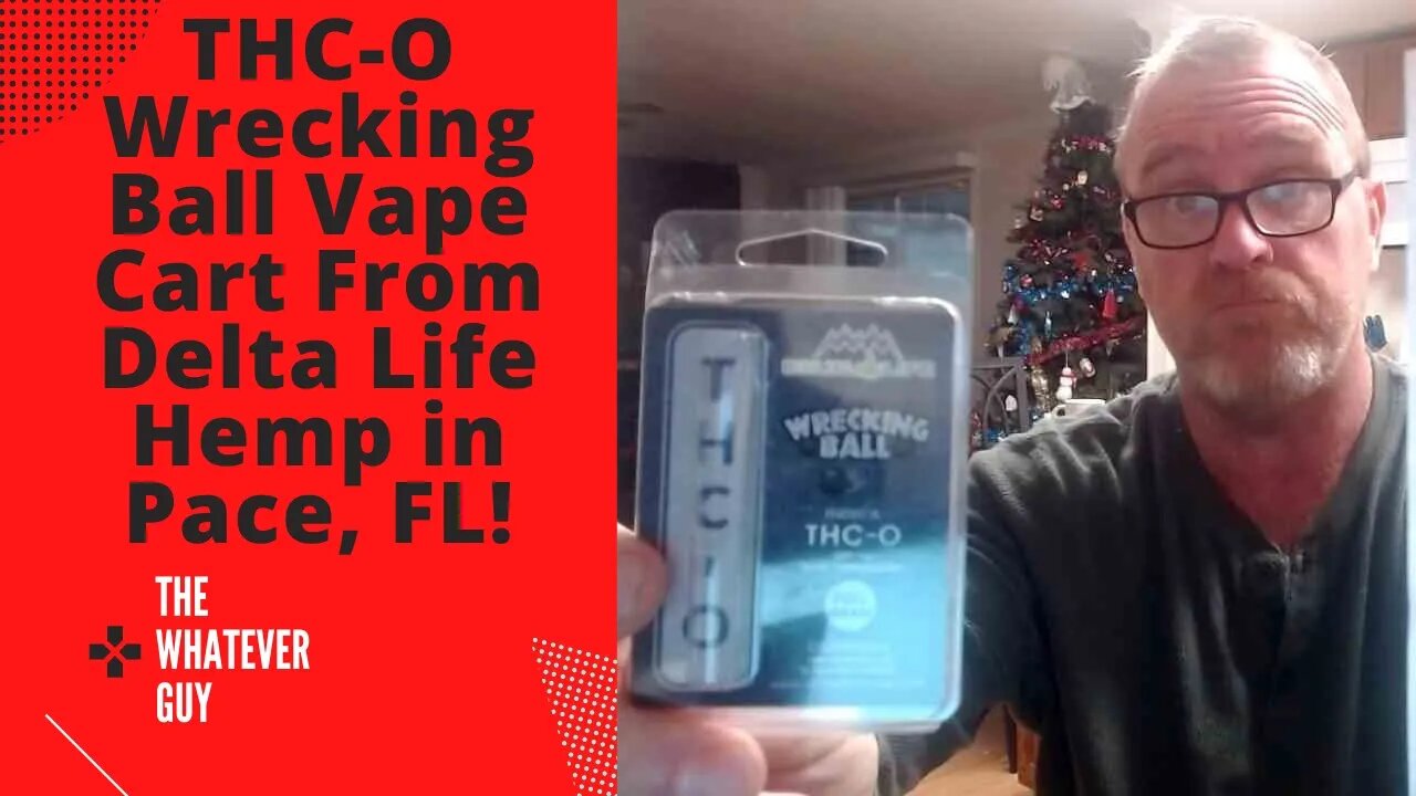 THC-O Wrecking Ball Vape Cart From Delta Life Hemp in Pace, FL!