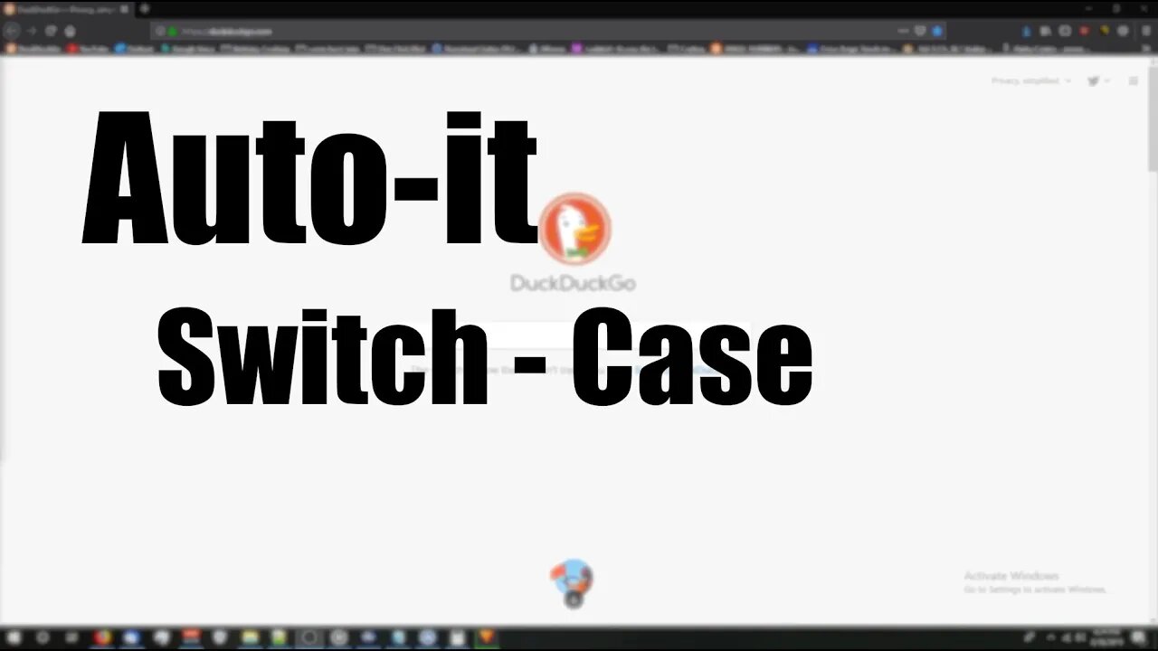 Autoit: Switch - Case(Super Useful!)