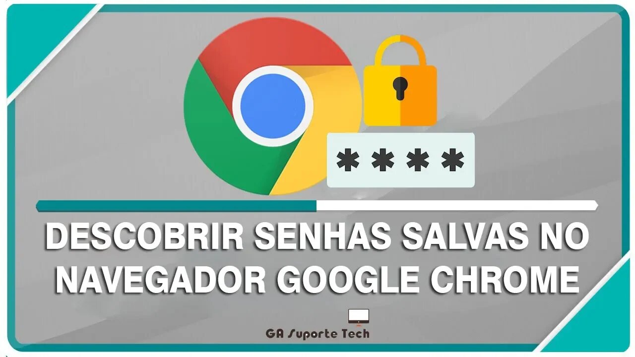 Como descobrir SENHAS SALVAS no NAVEGADOR Google Chrome