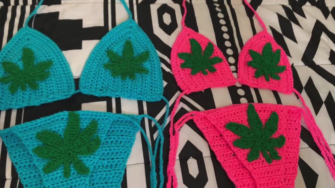 Crafting Your Own Style: Crochet Cannabis Bathing Suit Part 1 - Creating the Perfect Base"