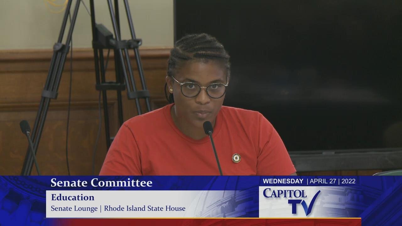 RI Senator Tiara Mack Sponsors S2285 So Adults Can Teach Pleasure Based Sex To Children In Public Schools