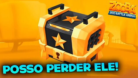 VOU PERDER O BAÚ BLACK! ESTOU COM MEDO! ZOOBA: Jogo de Batalha Animal