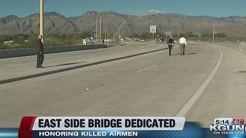 Tucson City officials cut ribbon on brand new bridge