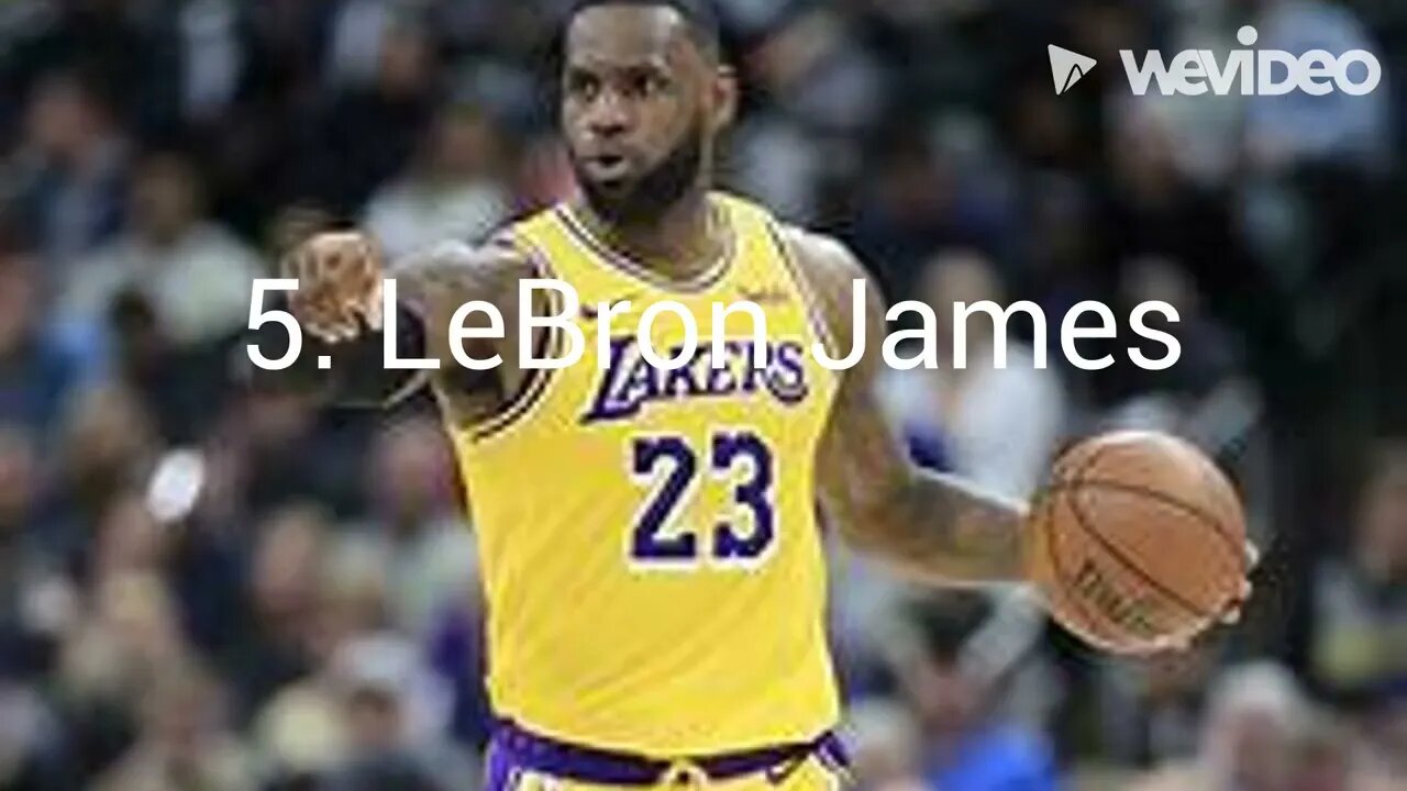 Top 5 Basketball players of all time