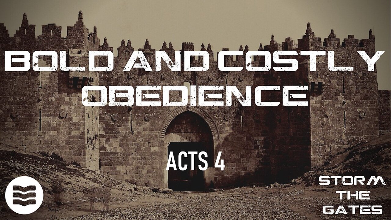 Bold and costly obedience