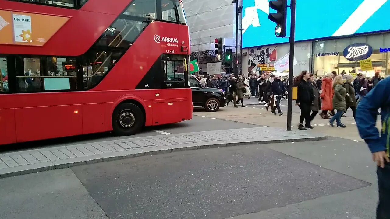 Freedom March 18 Dec (Piccadilly Circus)