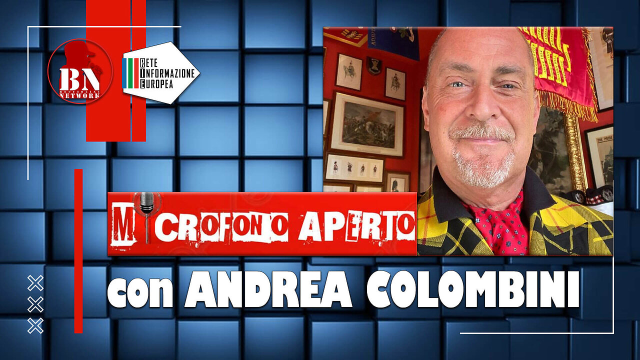 MICROFONO APERTO CON ANDREA COLOMBINI