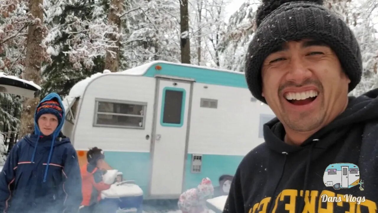 CAMPING IN THE SNOW