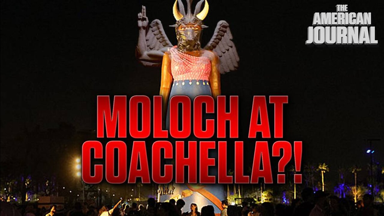 Satanism Goes Mainstream As Giant Moloch Statue Appears Above Adoring