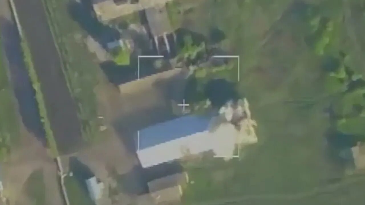 Russian Strike Destroys Ukranainan Command Post