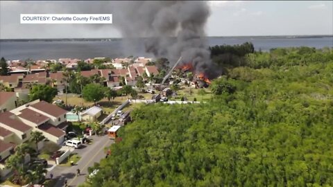 8 units destroyed in Punta Gorda condo fire