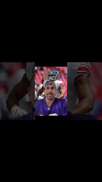 Saquon Barkley Worst Draft Pick Ever? #shorts