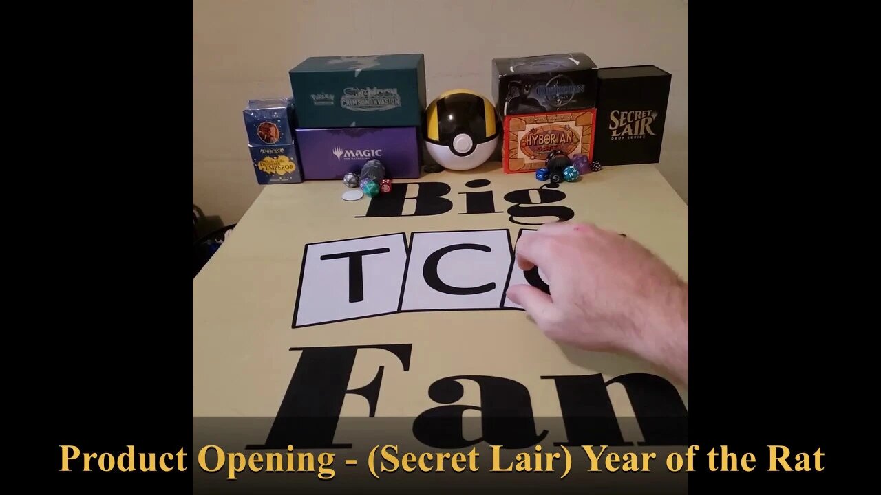 BigTCGFan Product Opening - (Secret Lair) Year of the Rat